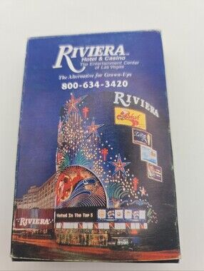 Vintage Riviera Las Vegas Hotel Casino Playing Cards Full Deck 54 Cards